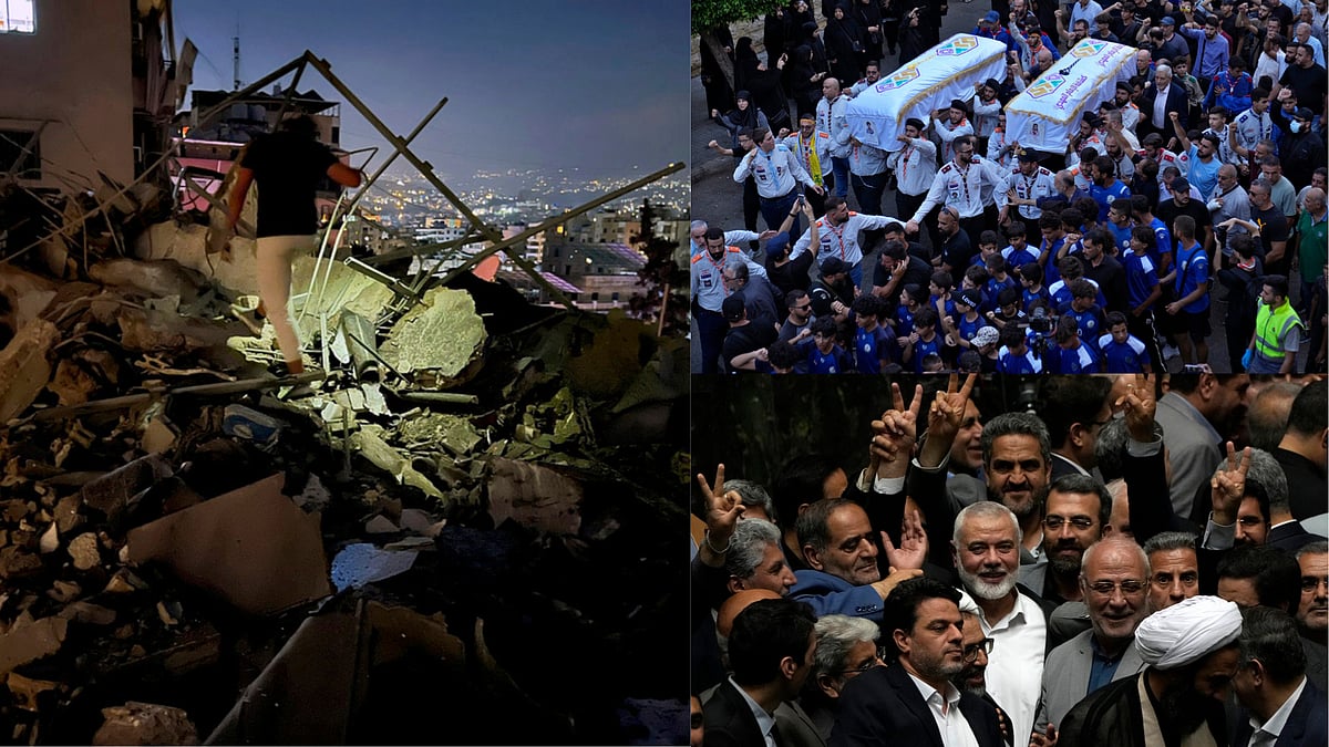 | Photo: AP : 40,000 Palestinians Killed, Rising Tensions With Iran And No Sign Of Truce | 300 Days Of Israel-Hamas War